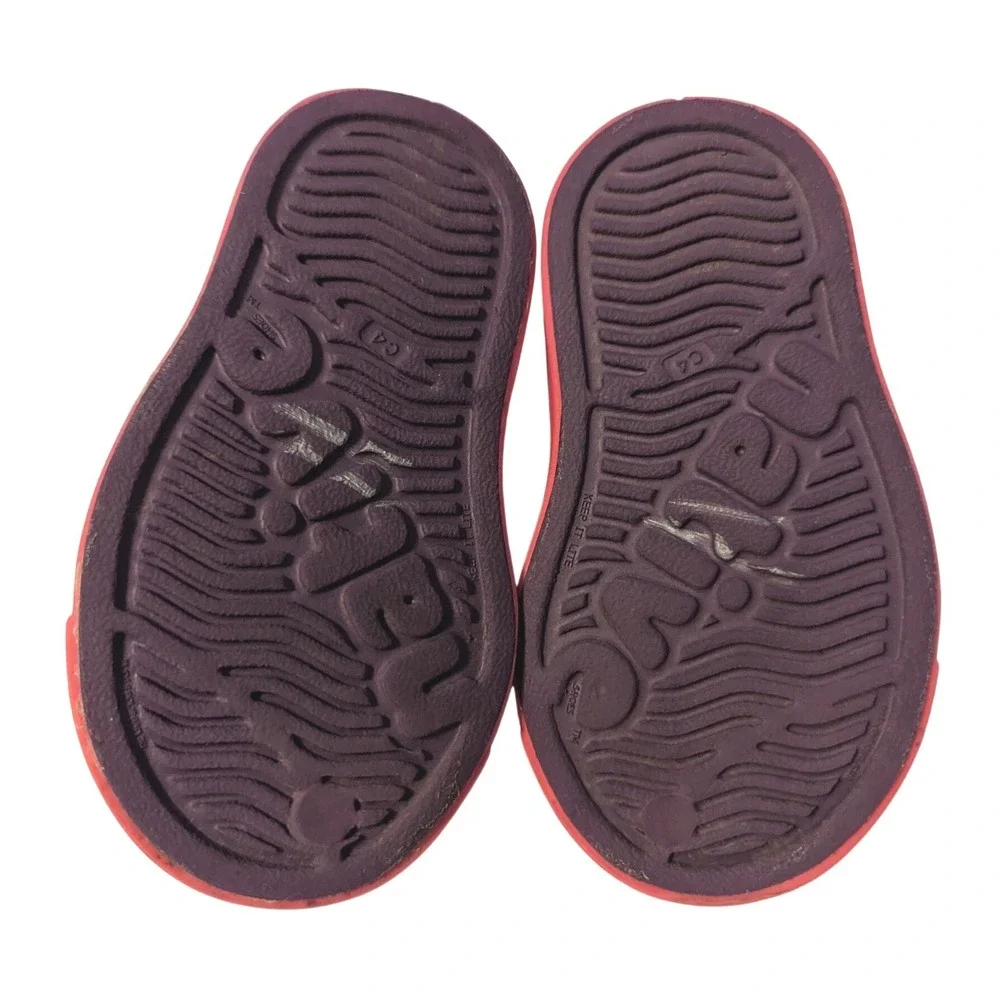 Native Jefferson Little Kids C4 Purple Pink Perforated EVA Slip-On Water Shoes